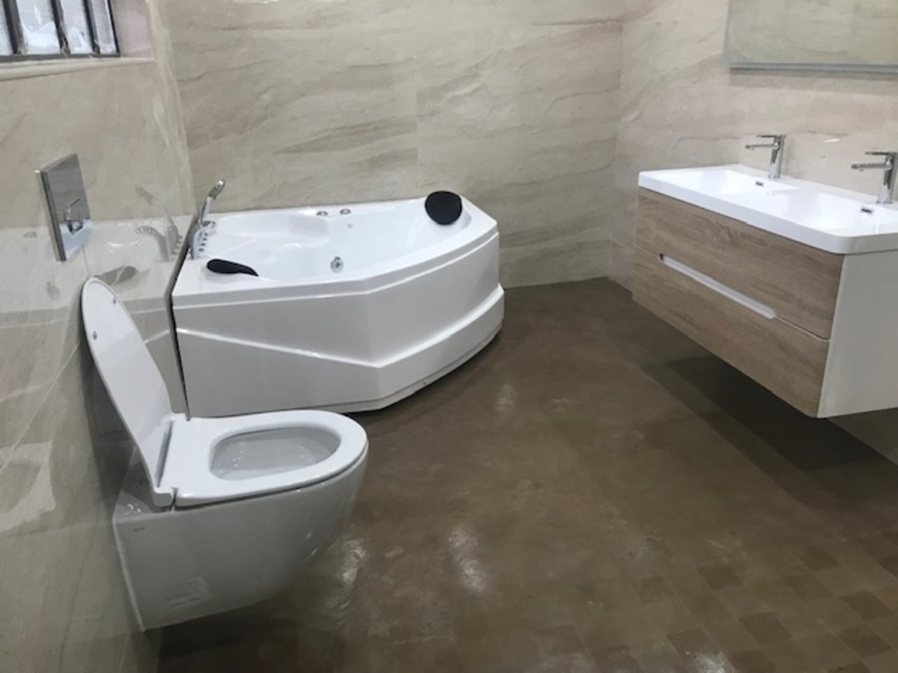 Luxury wet room and bath remodel in Bryanston East