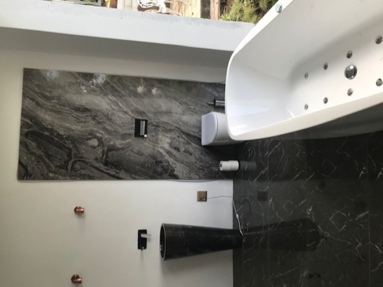 Architectural bathroom remodel in Johannesburg