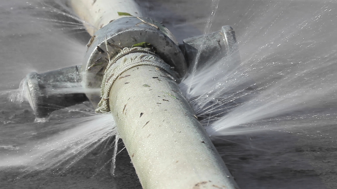 Burst pipe immediate action guide